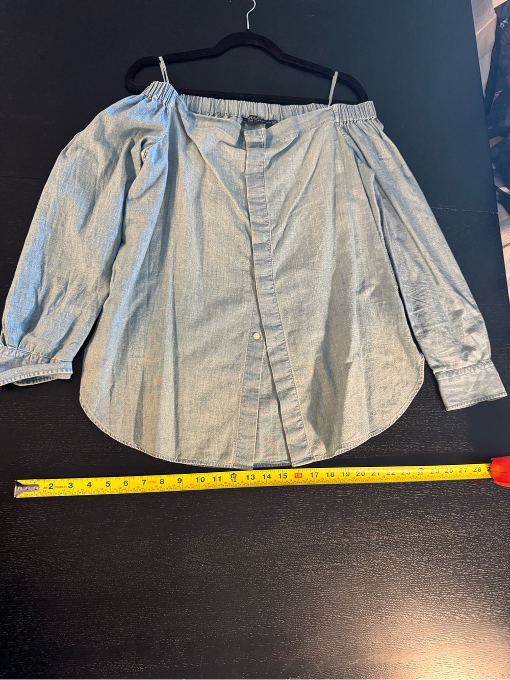 Polo by Ralph Lauren Light Blue Denim Top
